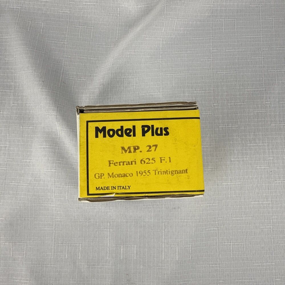 Models Plus 1:43 1955 Ferrari 625 F1 Monaco GP #MP27